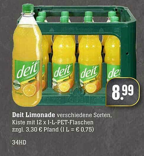 Deit Limonade Angebot Bei Scheck In Center