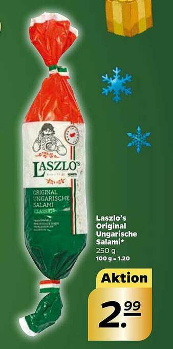 Laszlo S Original Ungarische Salami Angebot Bei NETTO