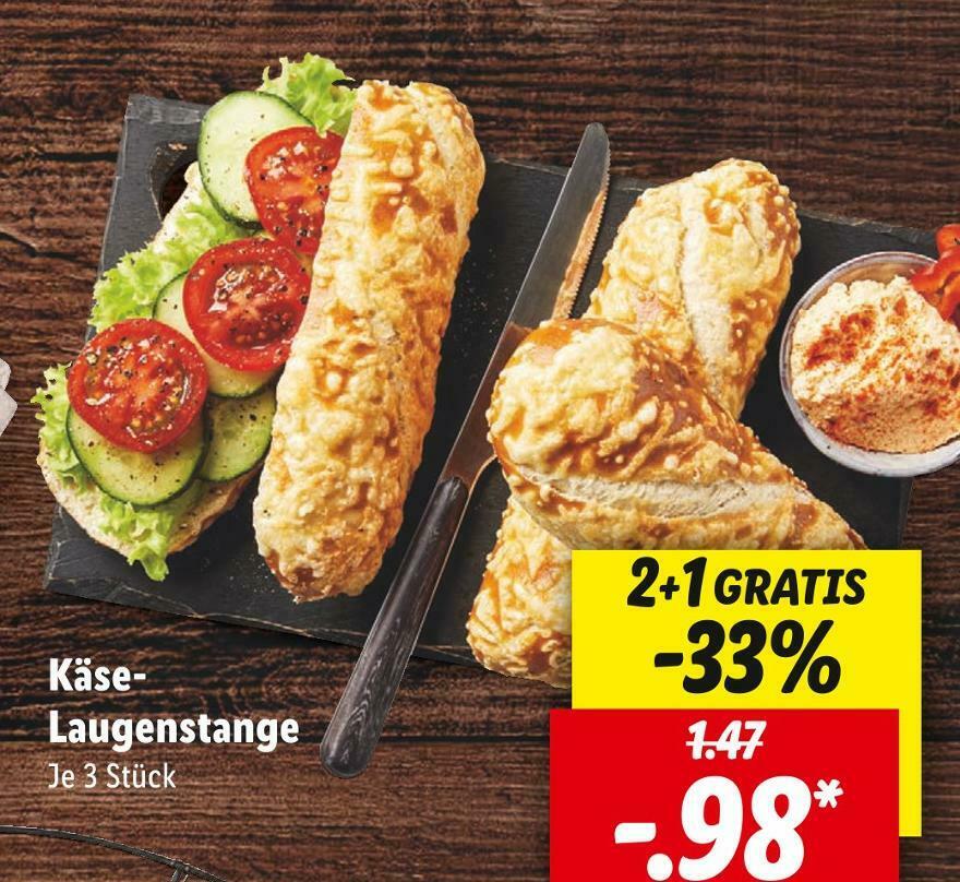 Käse laugenstange Angebot bei Lidl