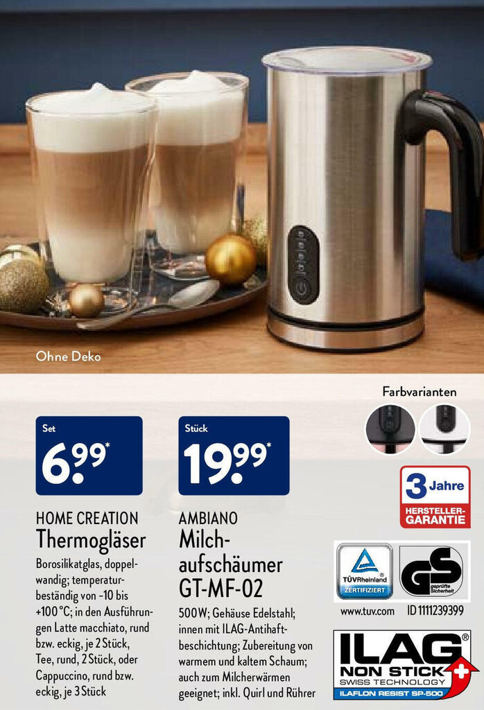 Home Creation Thermogl Ser Angebot Bei Aldi Nord