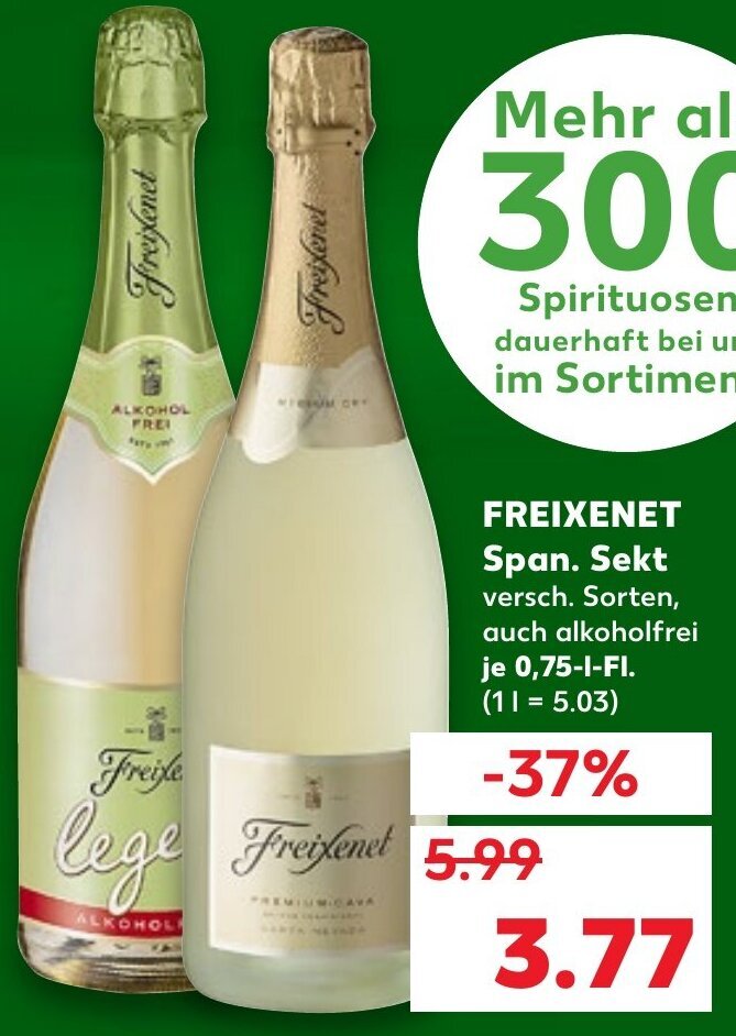 Freixenet Span Sekt Angebot Bei Kaufland