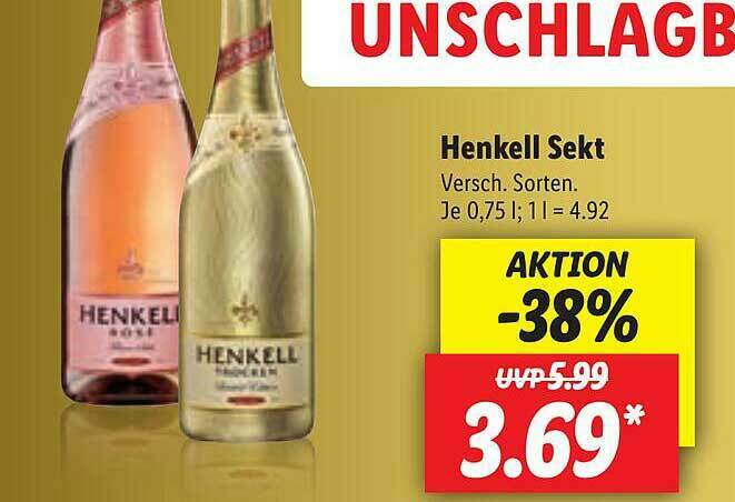 Henkell Sekt Angebot Bei Lidl