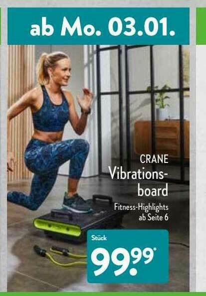 Crane Vibrationsboard Angebot Bei Aldi Nord