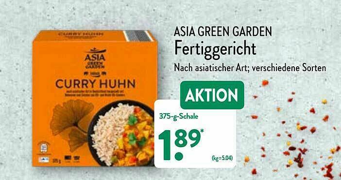 Asia Green Garden Fertiggericht Angebot Bei Aldi Nord