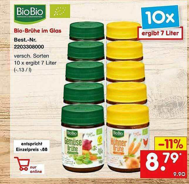 Bio Br He Im Glas Angebot Bei Netto Marken Discount