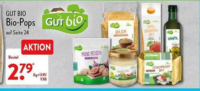 Gut Bio Pops Angebot Bei Aldi Nord