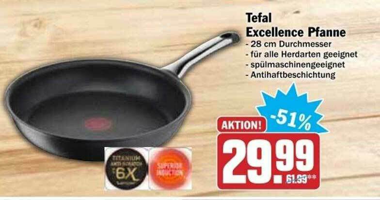 Tefal Excellence Pfanne Angebot Bei Dodenhof