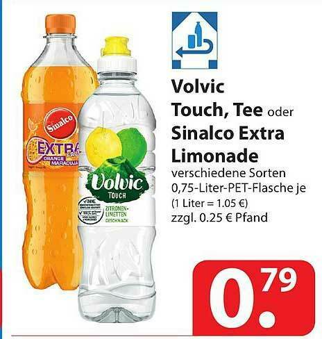 Volvic Touch Tee Oder Sinalco Extra Limonade Angebot Bei Famila Nord Ost