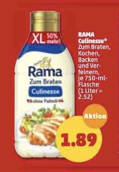 Rama Culinesse Ml Angebot Bei Penny