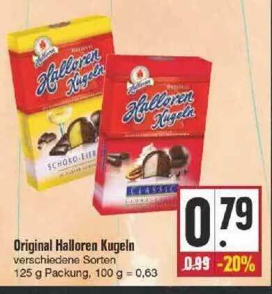 Original Halloren Kugeln Angebot Bei Edeka