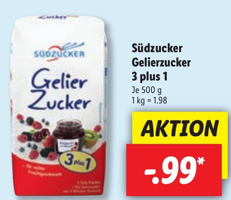 S Dzucker Gelierzucker Plus Angebot Bei Lidl