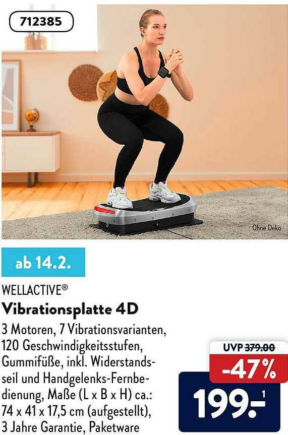 Wellactive Vibrationsplatte D Angebot Bei Aldi Nord