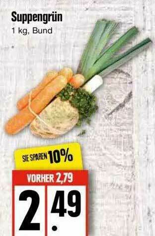 Suppengrün Angebot bei Edeka