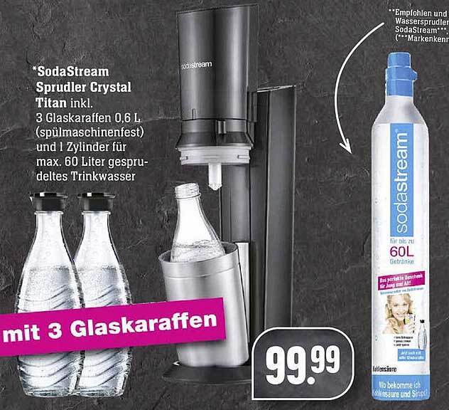 Sodastream Sprudler Crystal Titan Angebot Bei Edeka