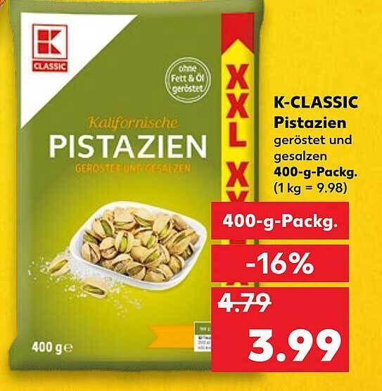 K Classic Pistazien Angebot Bei Kaufland