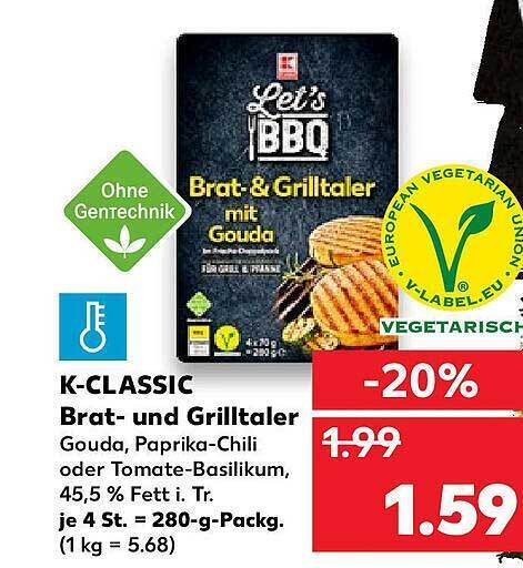 K Classic Brat Und Grilltaler G Angebot Bei Kaufland