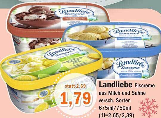 Landliebe Eiscreme Aus Milch Und Sahne Angebot Bei Aktiv Irma