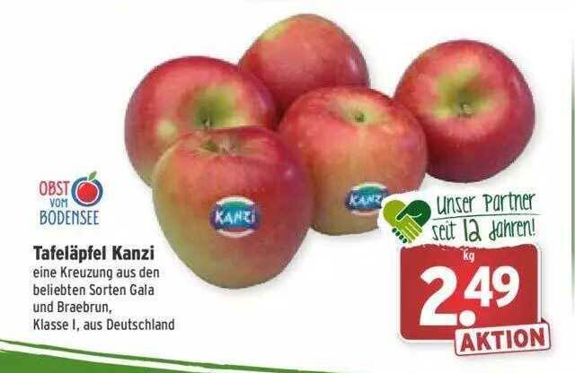 Obst Vom Bodensee Tafel Pfel Kanzi Angebot Bei Wasgau