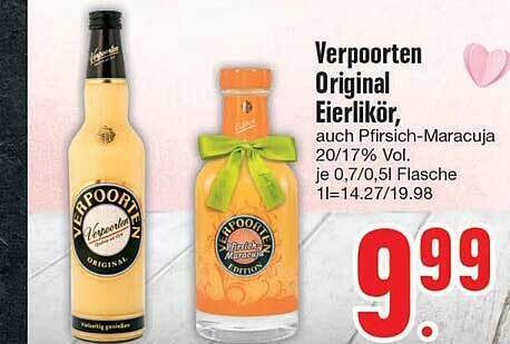 Verpoorten Original Eierlik R Angebot Bei Edeka