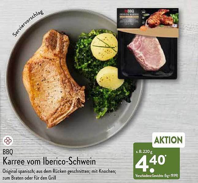 Bbq Karree Vom Iberico Schwein Angebot Bei Aldi Nord