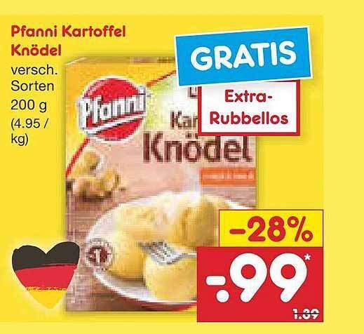 Pfanni Kartoffel Knödel Angebot bei Netto Marken Discount