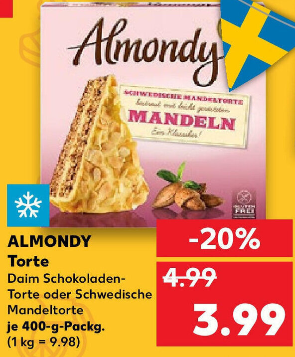 Almondy Torte 400g Angebot Bei Kaufland