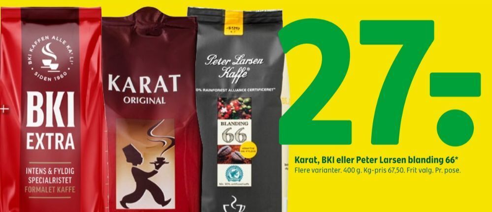 Extra Specialristet Kaffe Formalet Tilbud Hos Coop