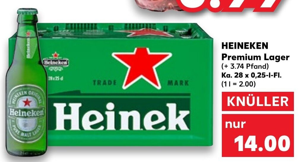 Heineken Premium Lager Tilbud Hos Kaufland