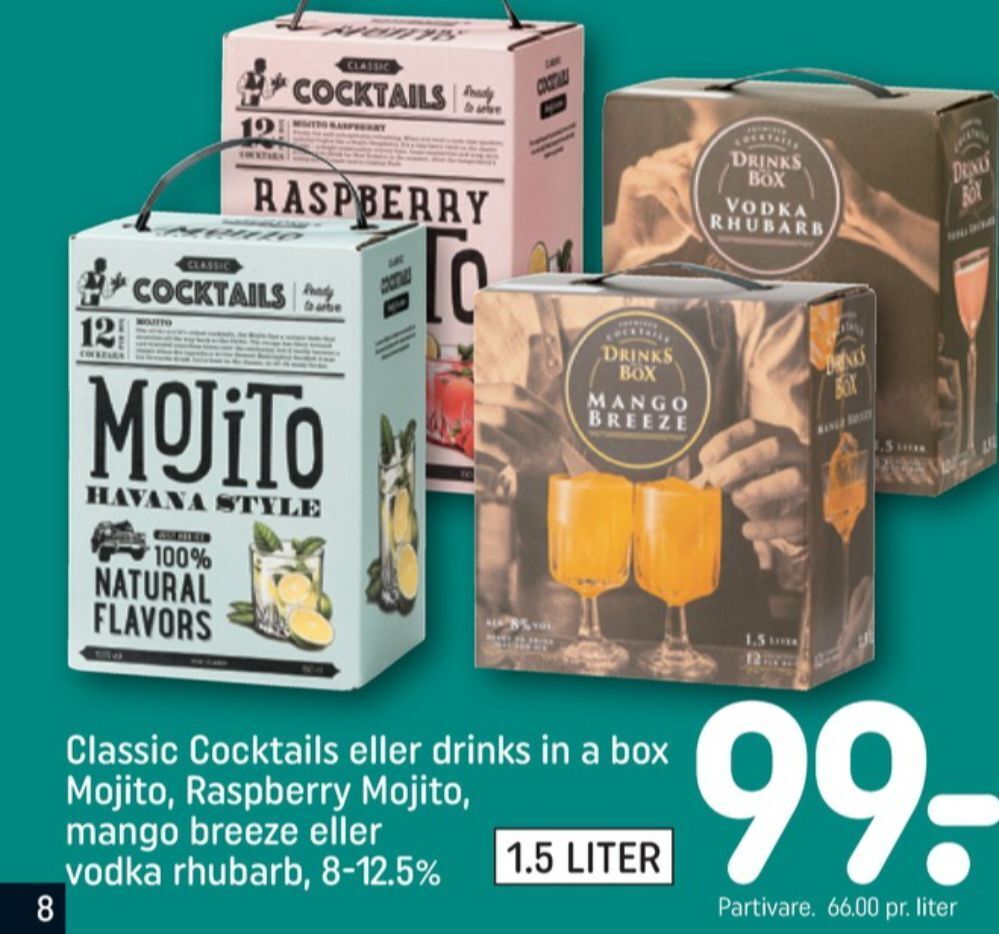 Classic Cocktails Rtd Cider Tilbud Hos Rema