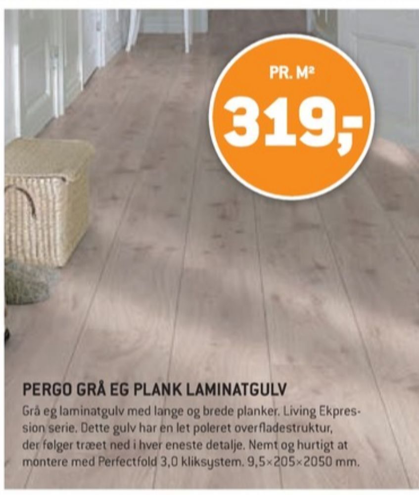 Pergo Laminatgulv Tilbud Hos Xl Byg