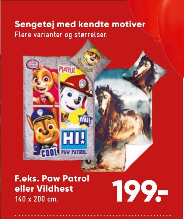 Paw Patrol Eller Vildhest Tilbud Hos Bilka