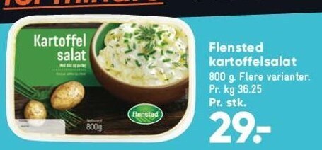 Flensted Kartoffelsalat Tilbud Hos Bilka