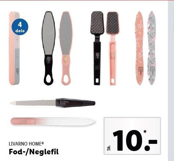 Fod Neglefil Tilbud Hos Lidl