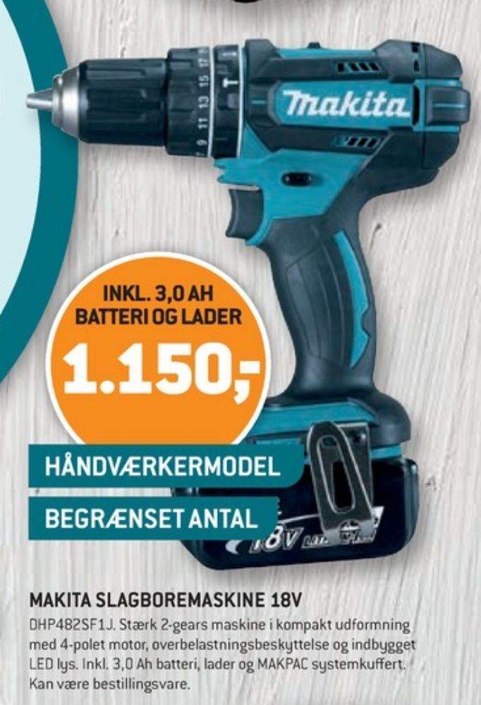 Makita Slagboremaskine Tilbud Hos XL BYG