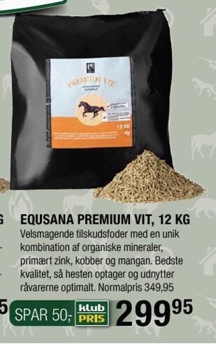 Equsana Premium Vit Kg Tilbud Hos Land Fritid