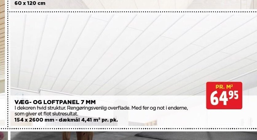 V G Og Loftpanel Mm Tilbud Hos Jem Fix