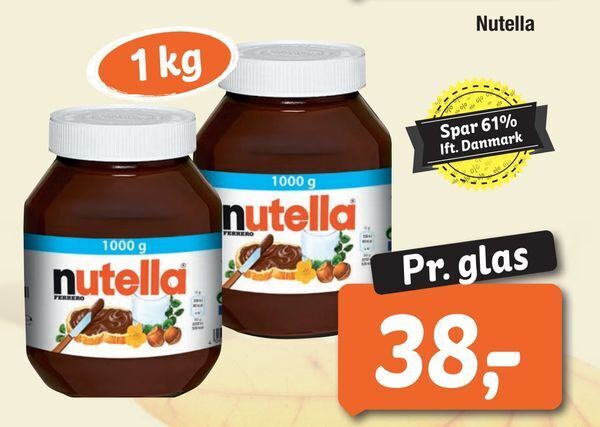 Nutella Tilbud Hos Fakta Tyskland