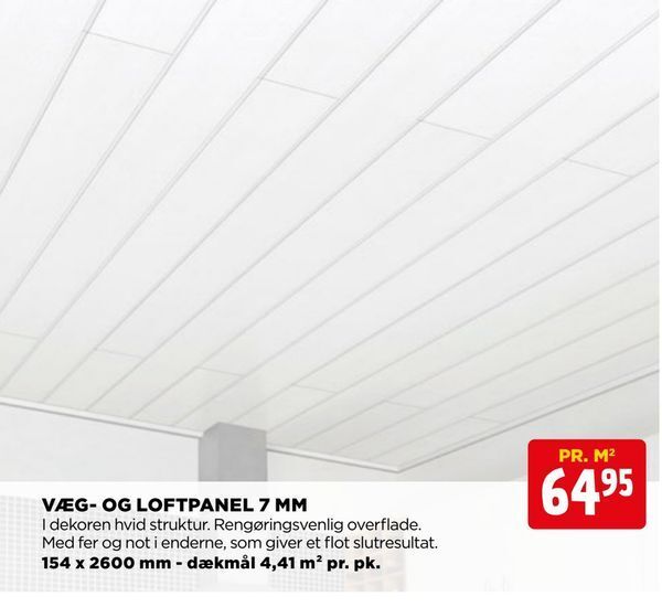 V G Og Loftpanel Mm Tilbud Hos Jem Fix