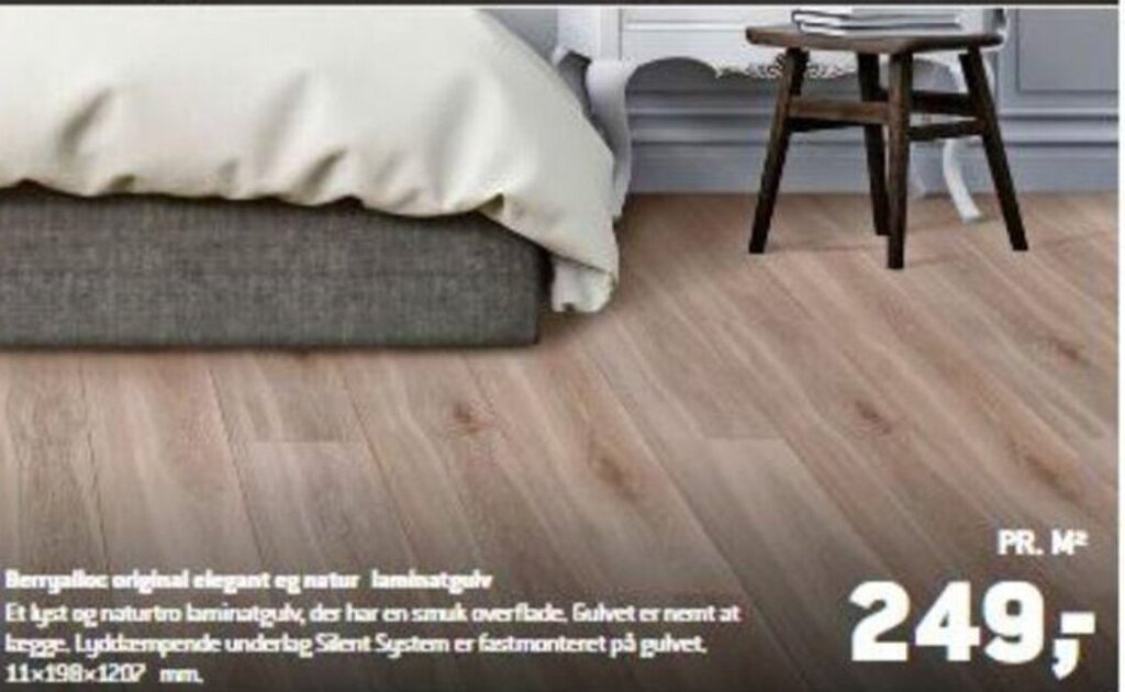 Berryalloc Original Elegant Eg Natur Laminatgulv Tilbud Hos Xl Byg