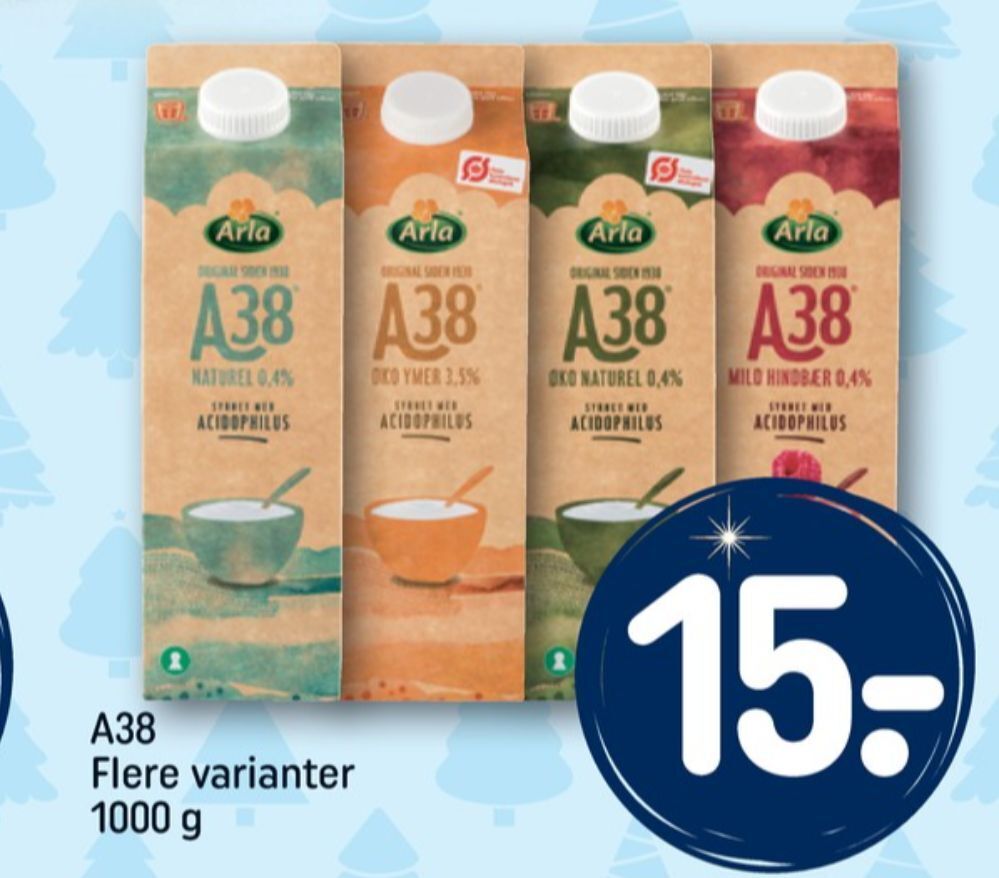 Arla A 38 Naturel 0 4 Tilbud Hos Rema 1000