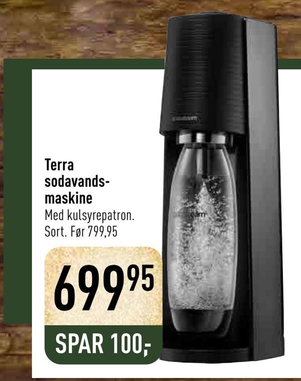 Terra Sodavandsmaskine Tilbud Hos Imerco