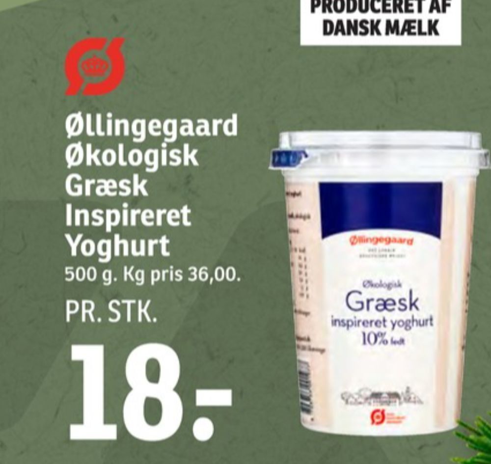 Llingegaard Yoghurt Gr Sk Tilbud Hos Spar