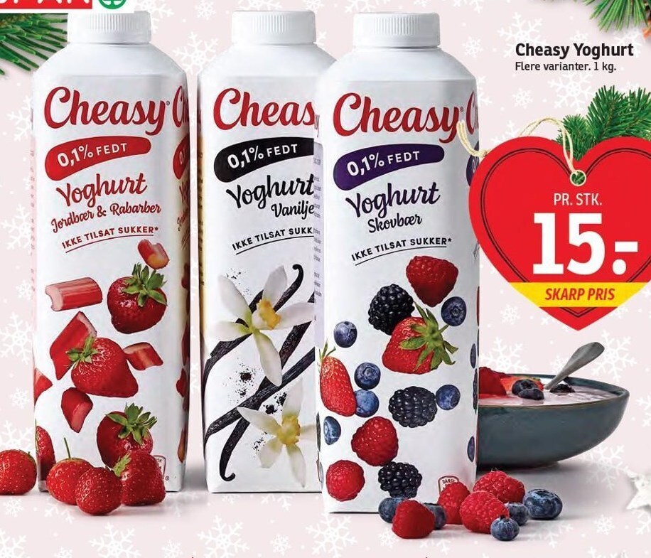 Cheasy Yoghurt Tilbud Hos Spar