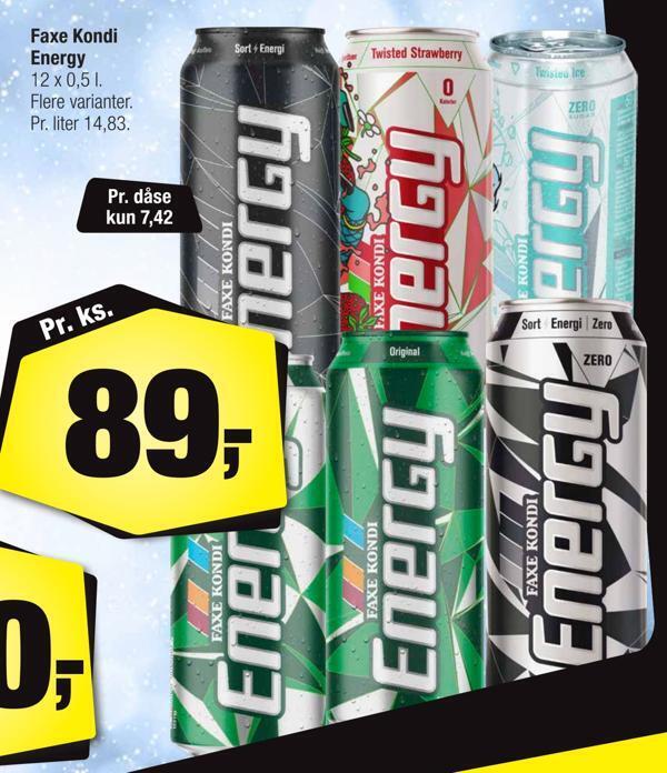 Faxe Kondi Energy Tilbud Hos Calle