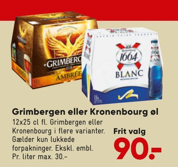 Grimbergen Eller Kronenbourg L Tilbud Hos Bilka