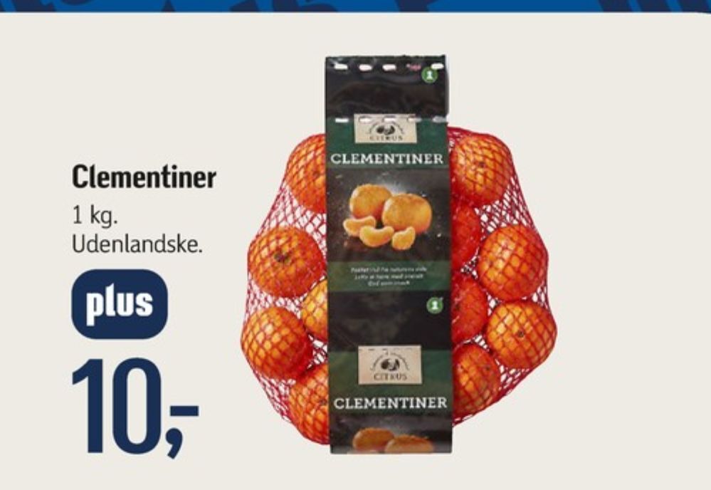 Ukendt clementiner tilbud hos Føtex