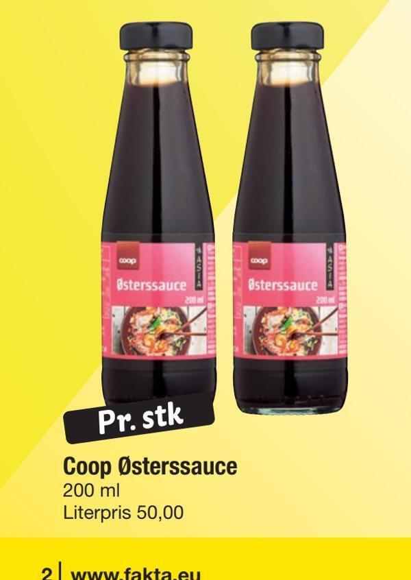 Coop Sterssauce Tilbud Hos Fakta Tyskland