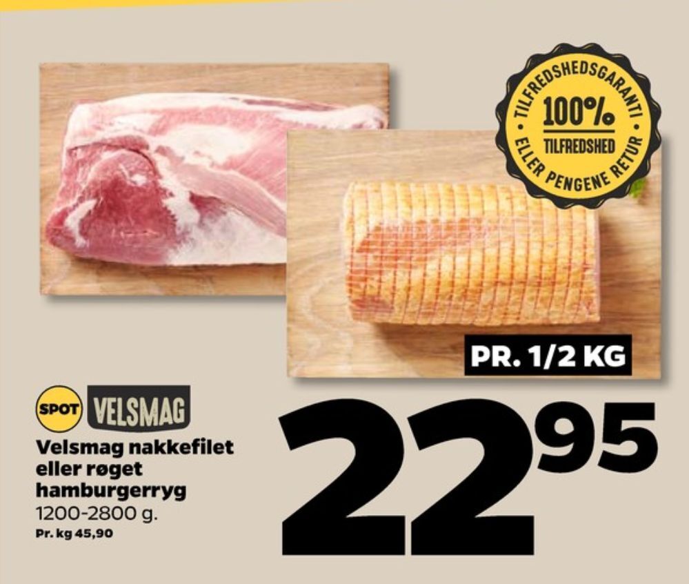 Velsmag Nakkefilet Tilbud Hos Netto