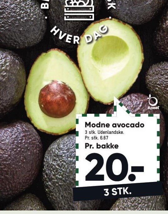 Modne Avocado Stk Tilbud Hos Bilka