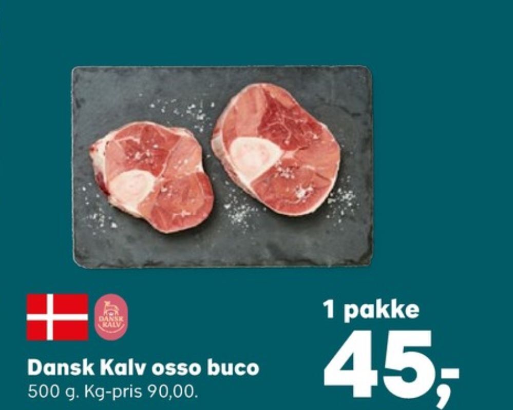 Dansk Kalv Kalveosso Buco Tilbud Hos Kvickly